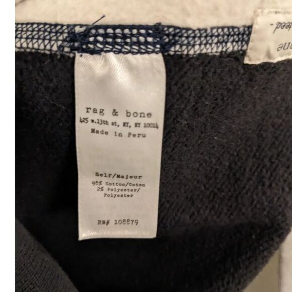 Grey and Navy Raglan Sweatshirt - Picture 3 of 4